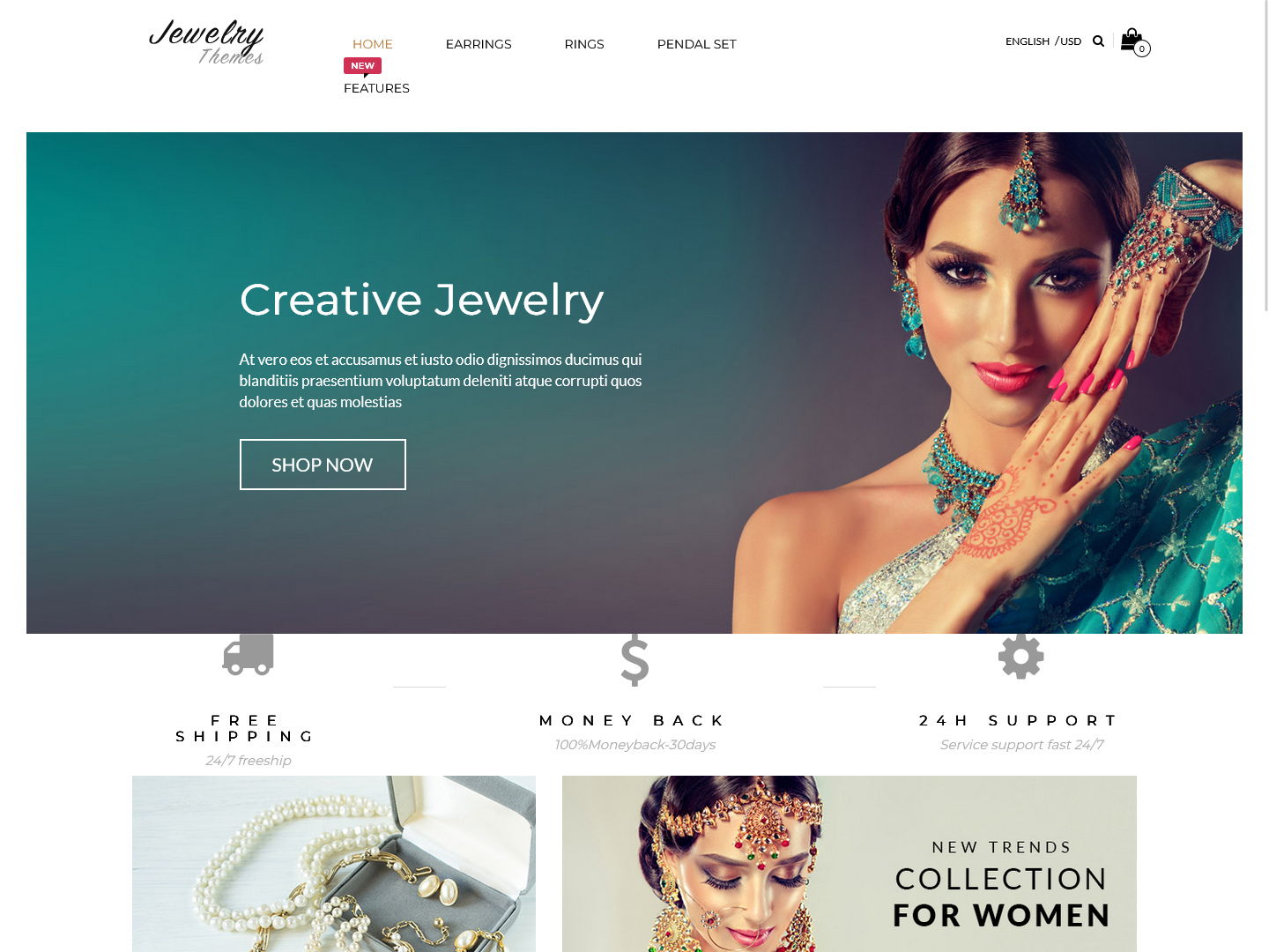 Jewelry Responsive OpenCart Theme