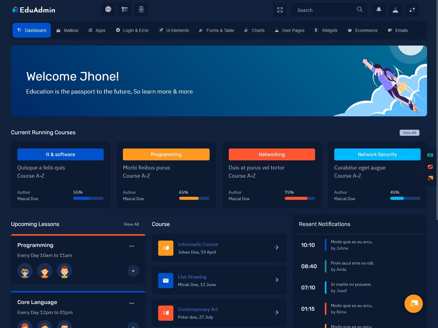LMS Dashboard