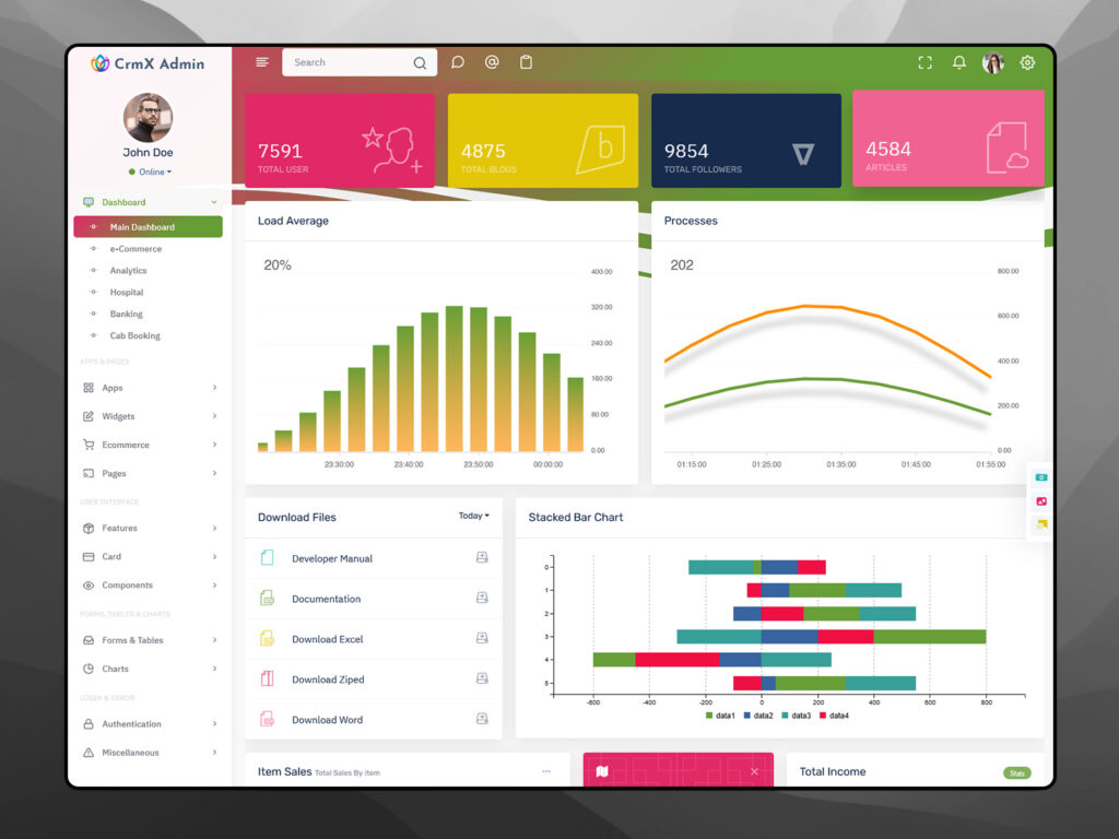 Leverage Bootstrap Admin Template to streamline your business strategy. Track live data and customer behavior for optimal performance.