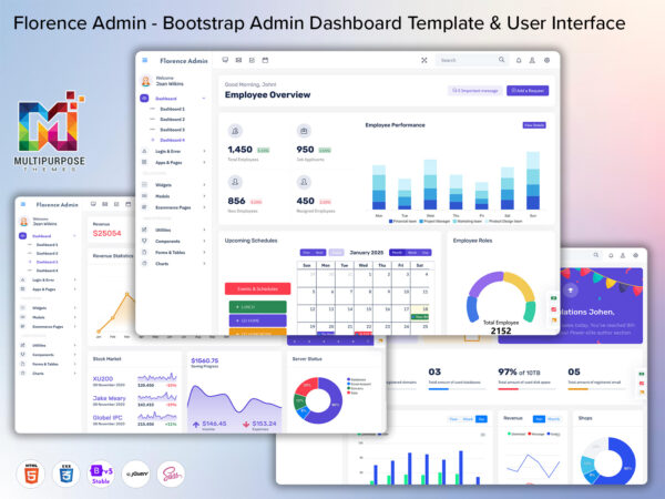 Admin Template - MultiPurpose Themes