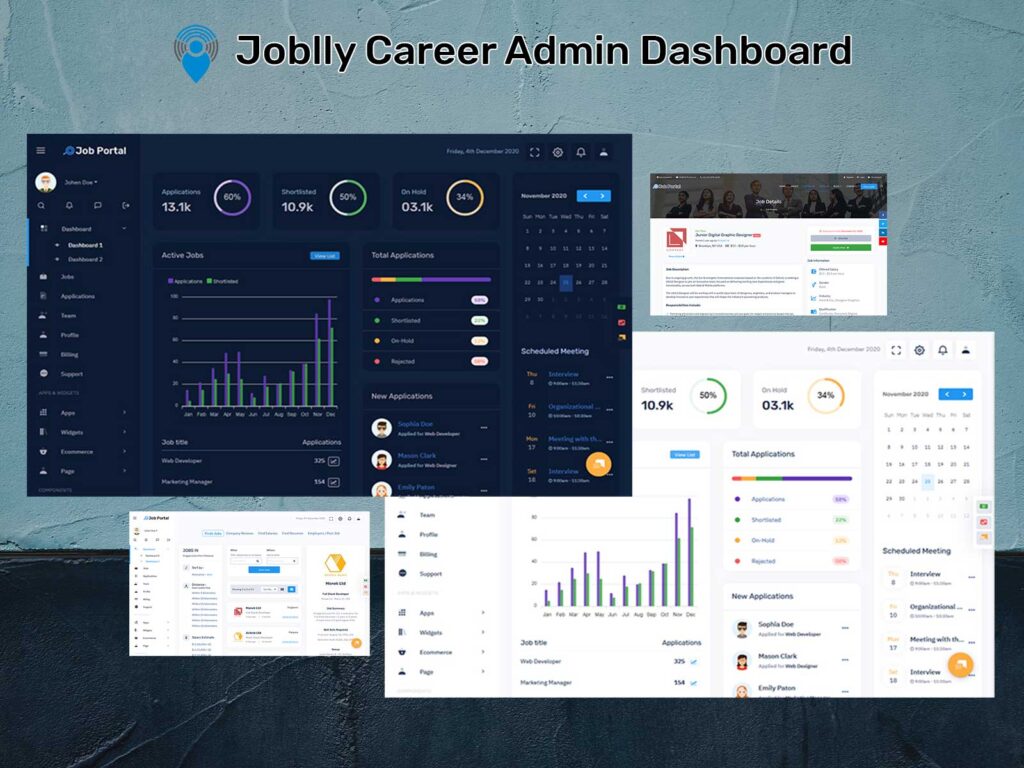 The Admin Template is the perfect solution for businesses looking to streamline their recruitment processes. Buy now and take your process to the next level.