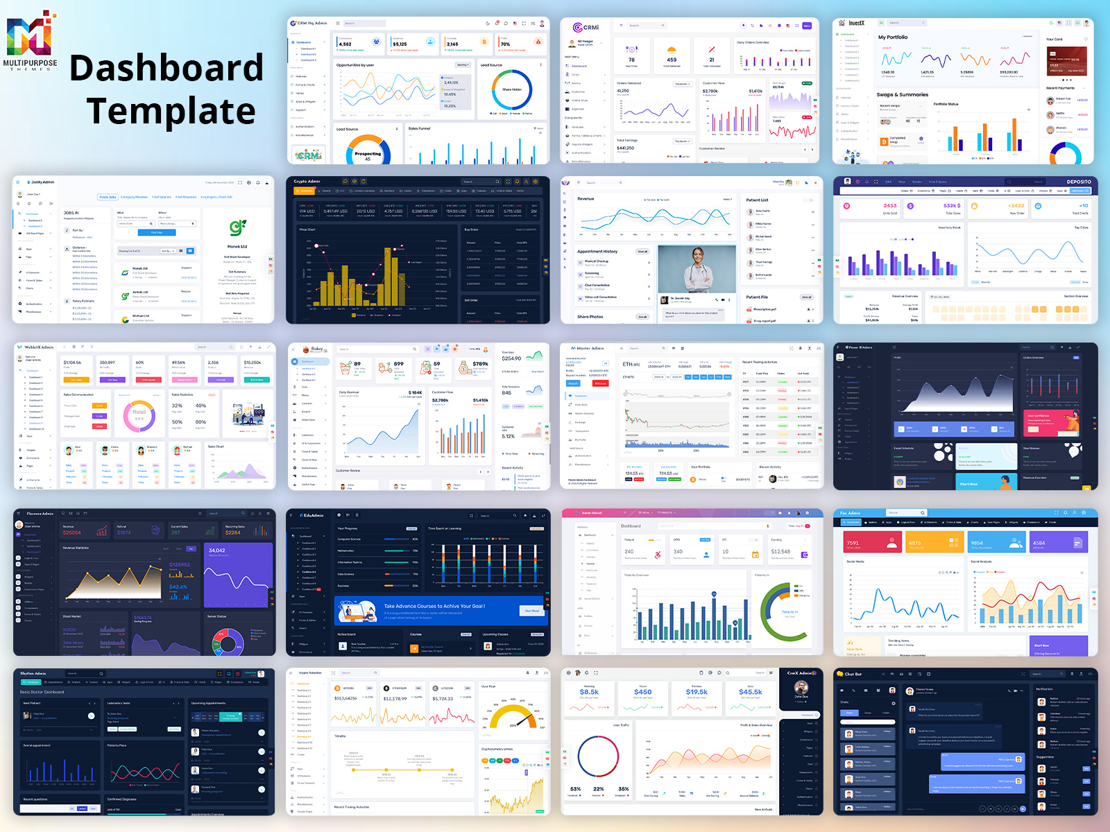 Bootstrap 5 Admin Templates