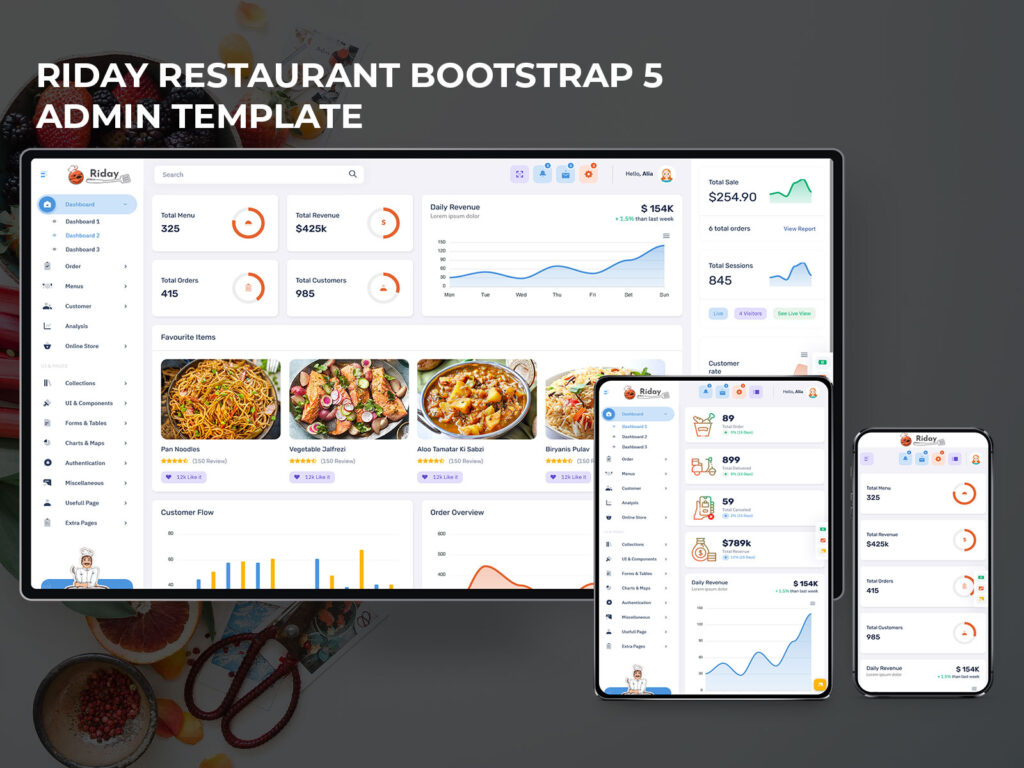 Restaurant Dashboard