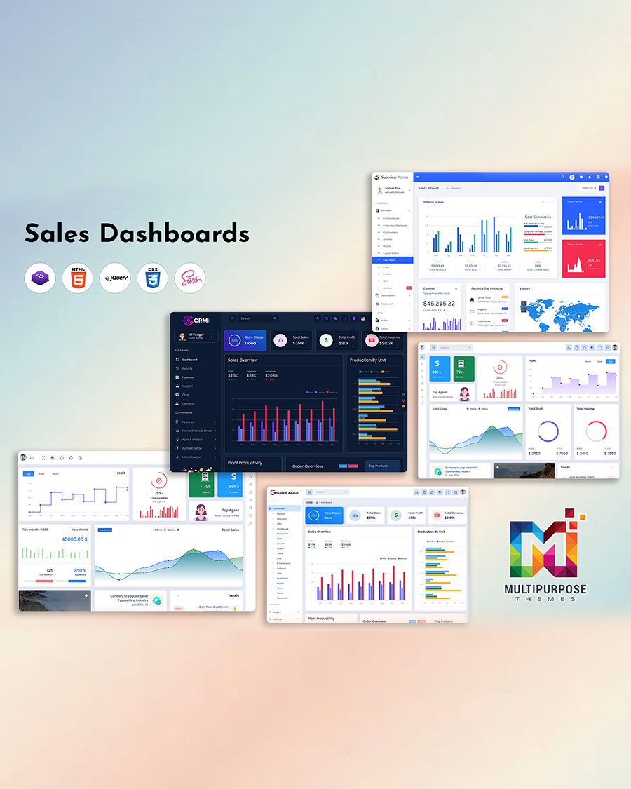 Sales Admin Dashboard