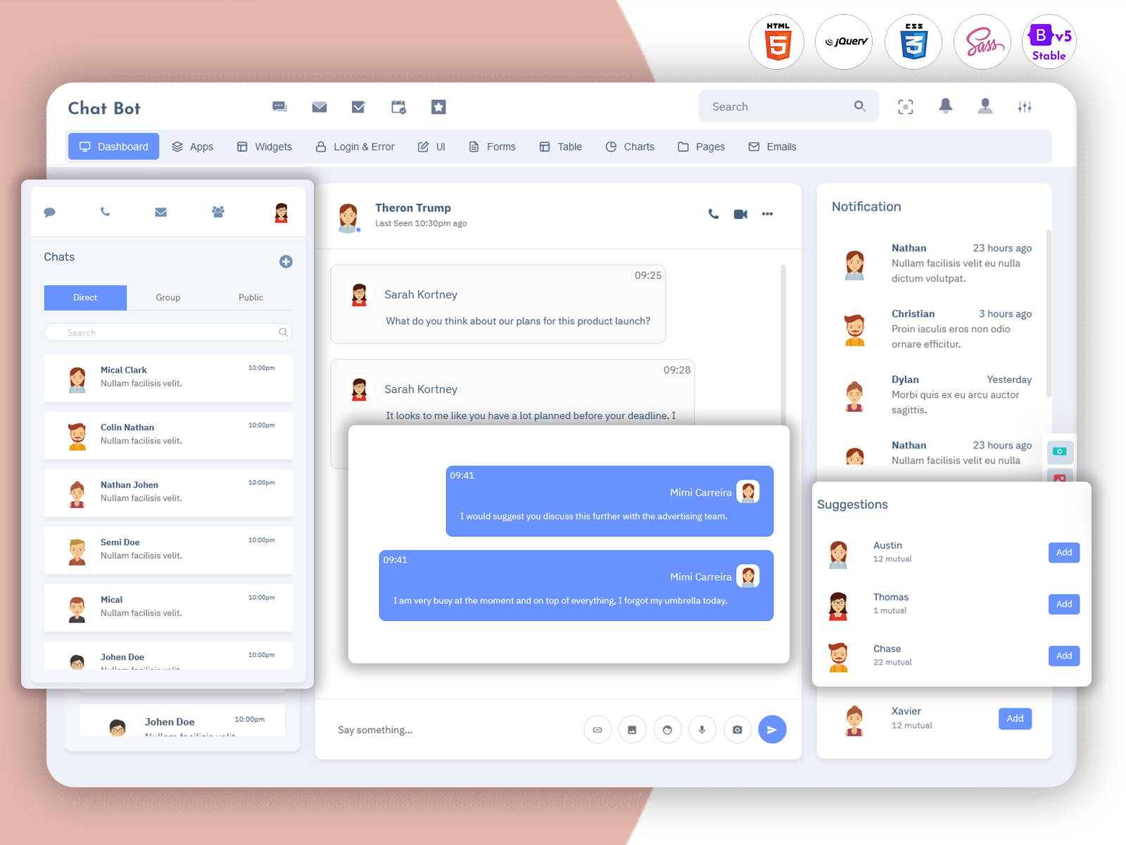 Chatbot Dashboard