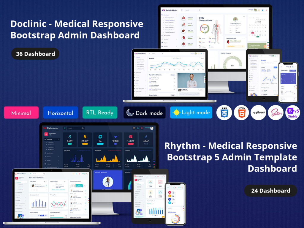 Hospital Dashboard Template