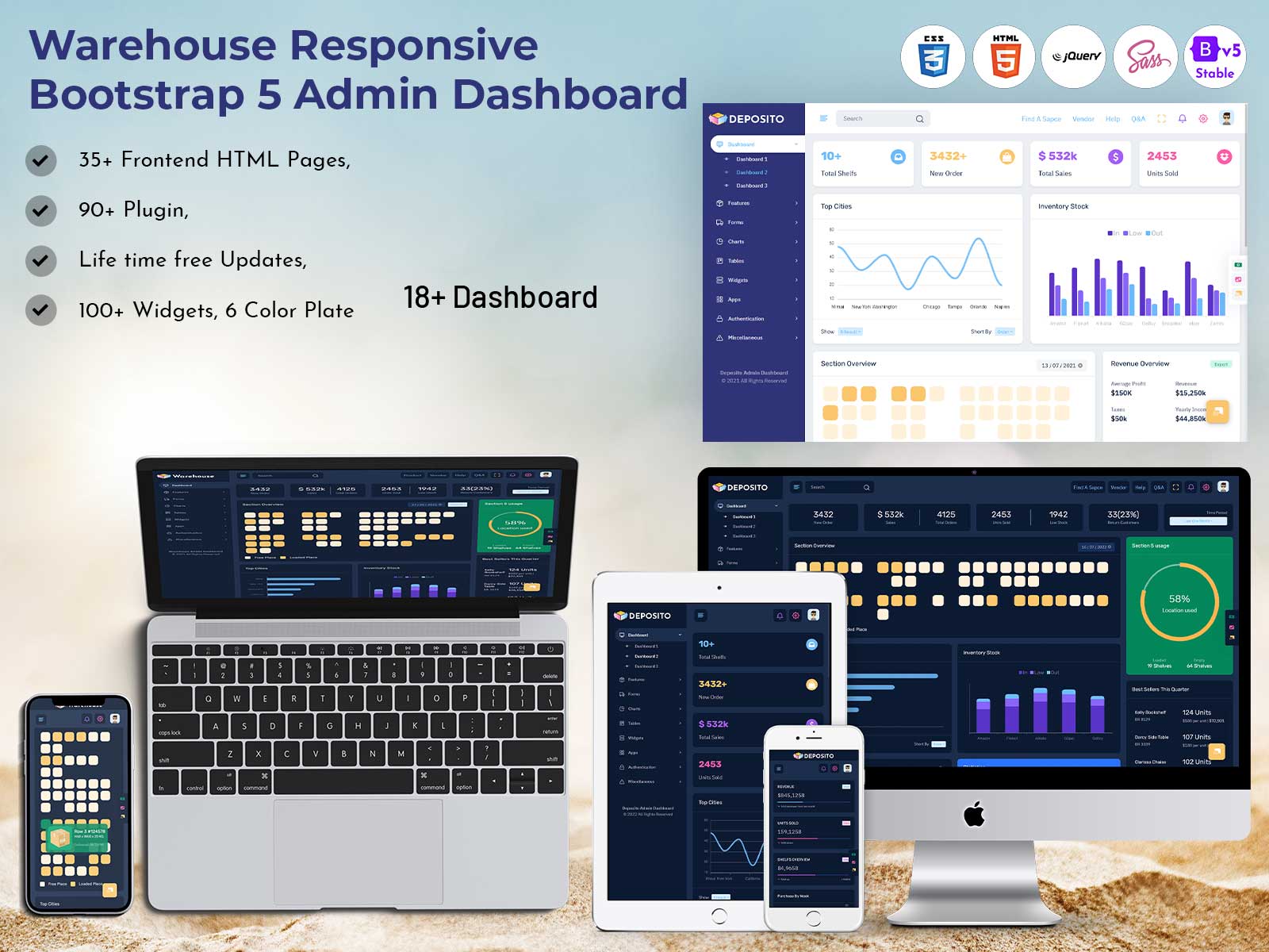 Admin Template