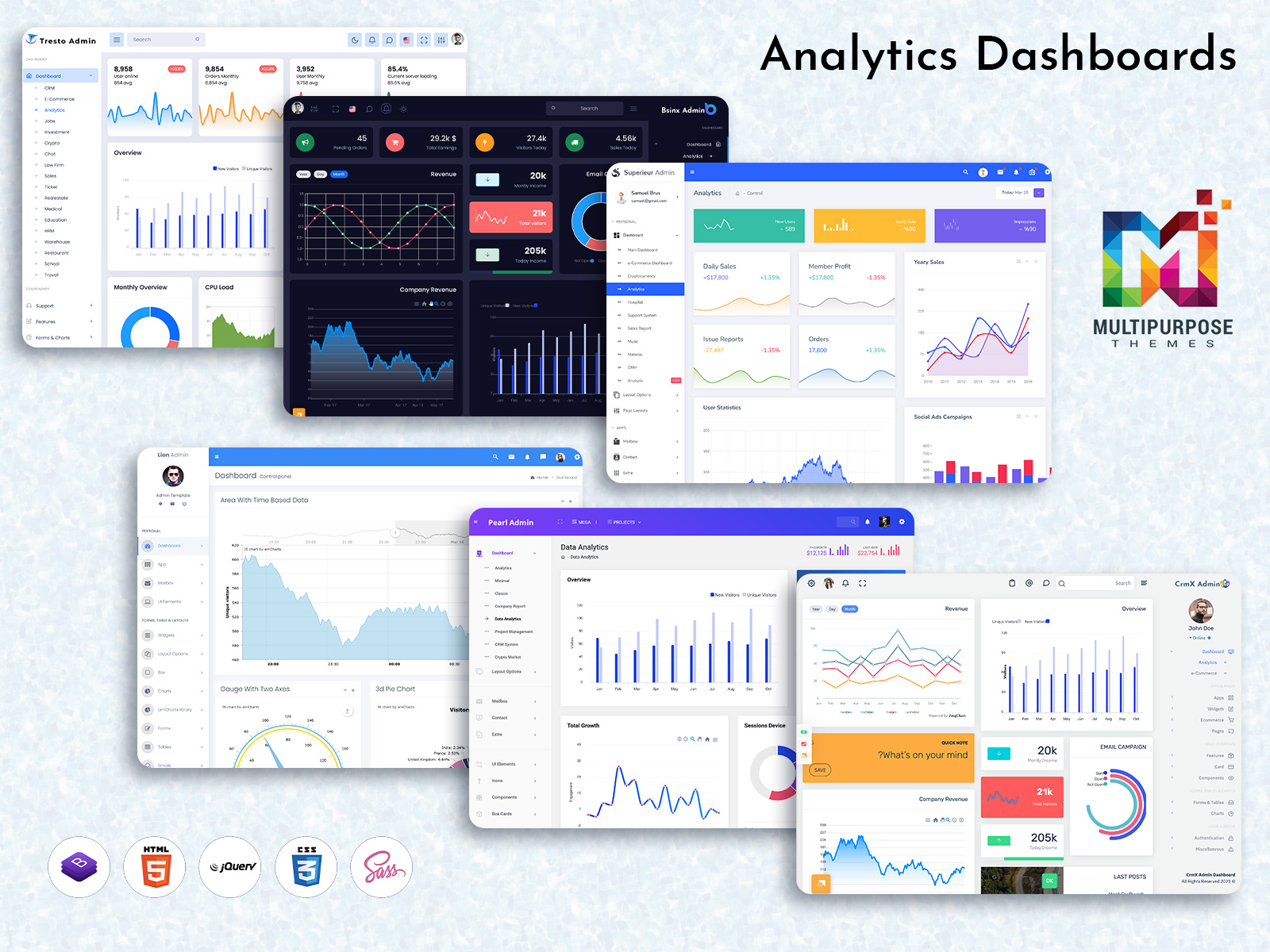 Bootstrap Admin Template