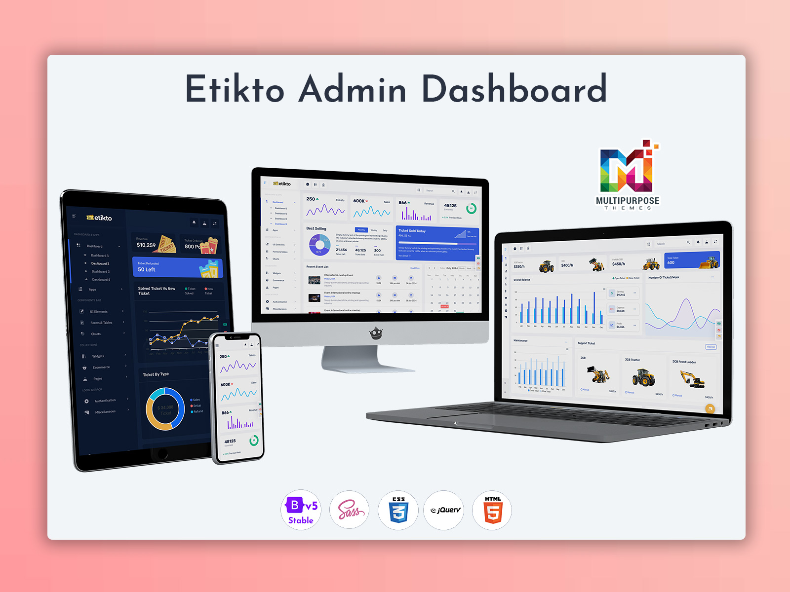 Bootstrap Admin Template