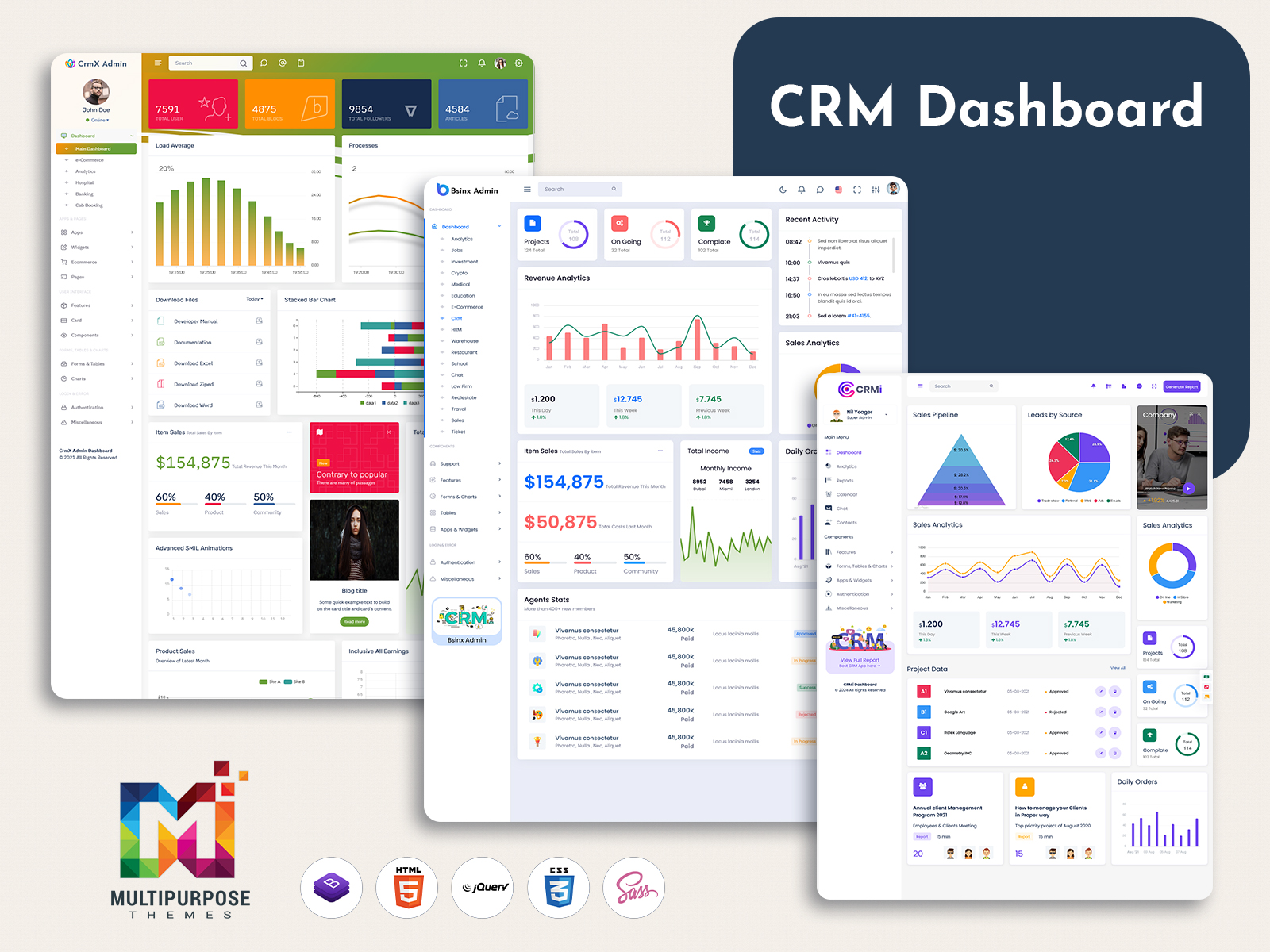 CRM Dashboard