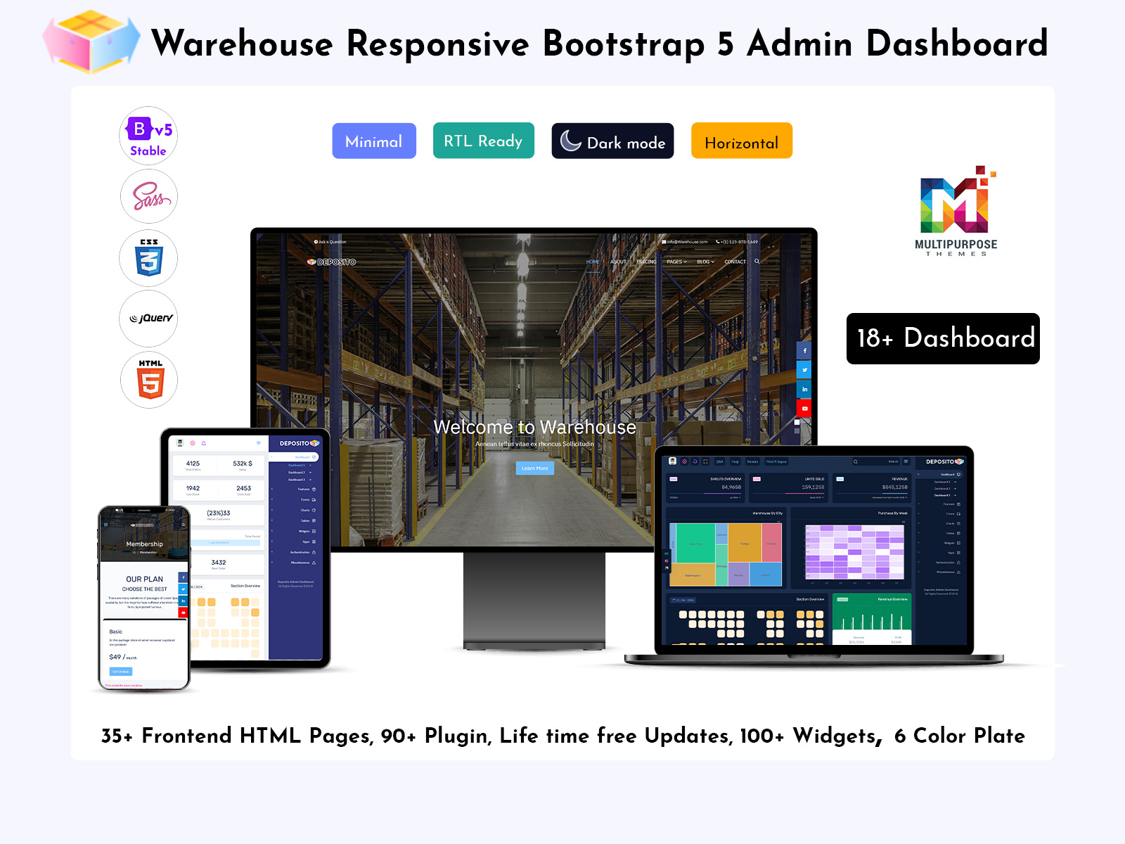 Bootstrap Admin Template