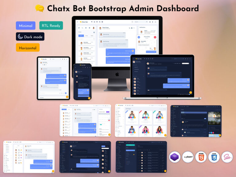 Chatx-Bot-Bootstrap-Admin-Dashboard - MultiPurpose Themes