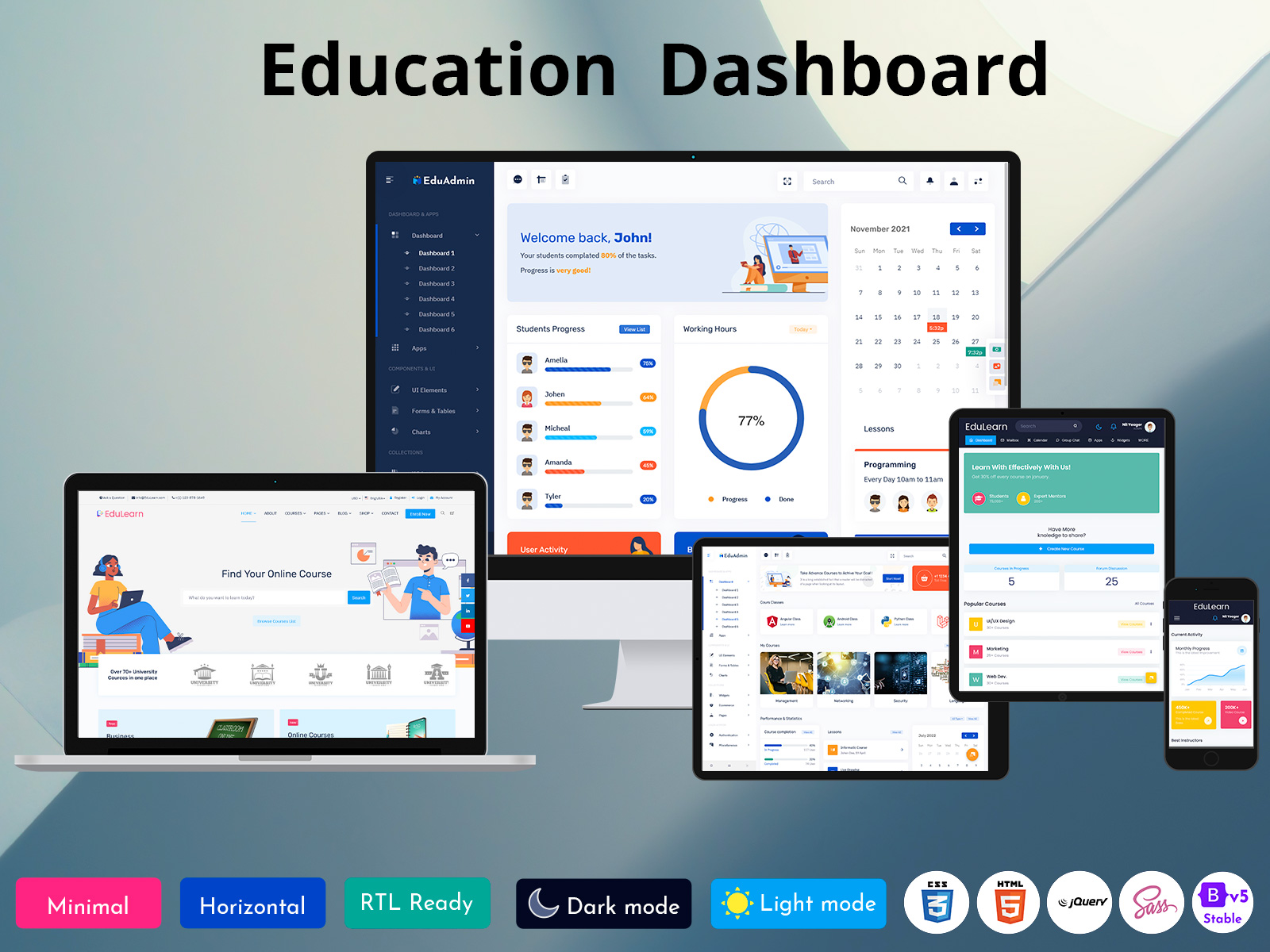 Admin Template