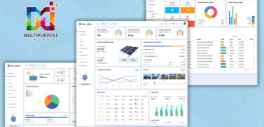 Solar Dashboard With 2 New Dashboard Design: Build Solar Management WebApps