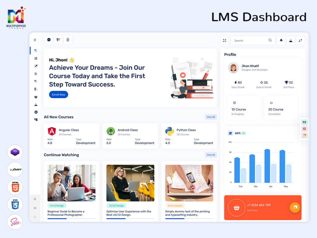 LMS Dashboard