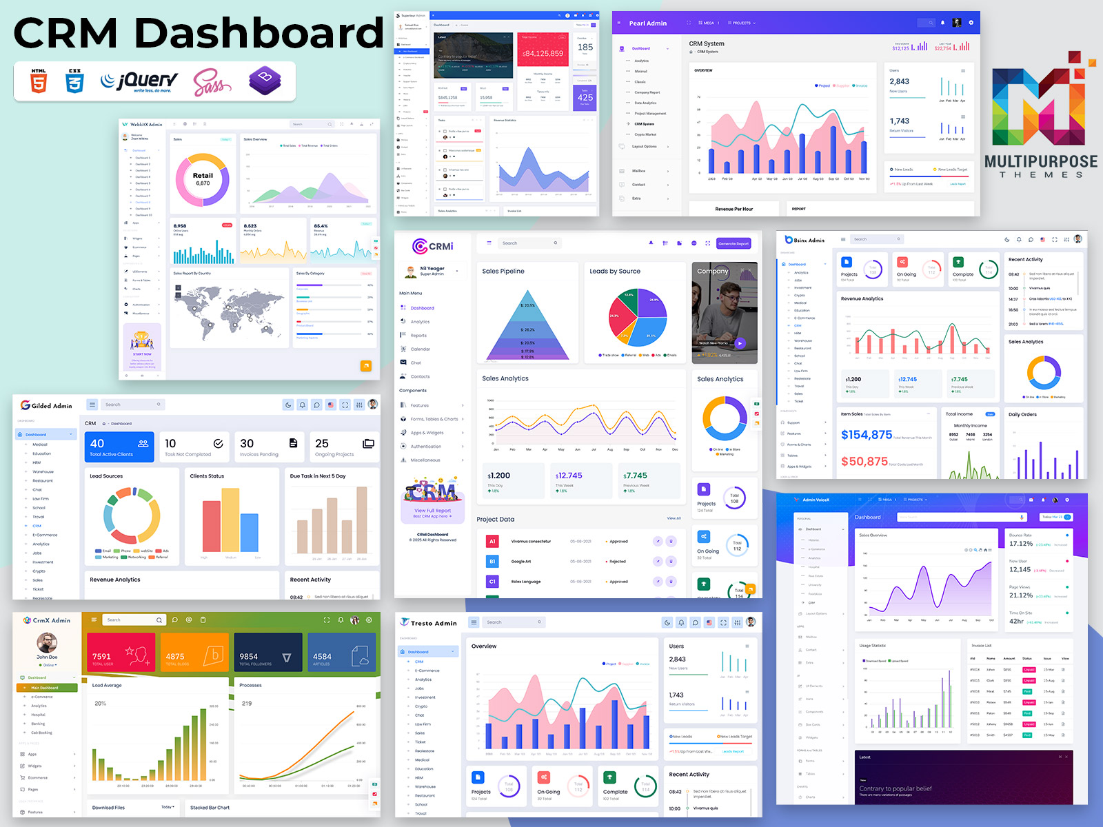 CRM Dashboard
