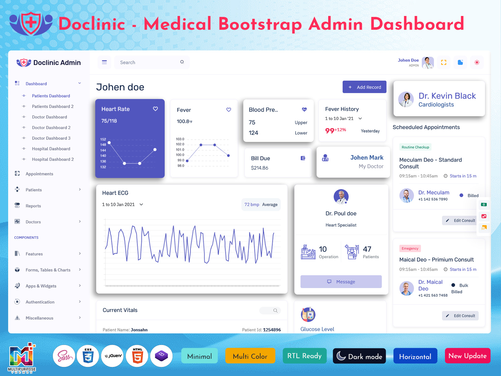 Medical Dashboard