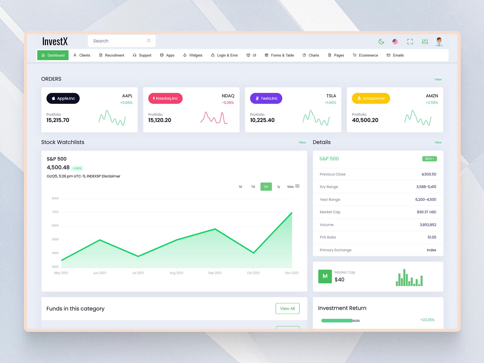 Investment Dashboard