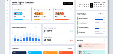 CRM Dashboard