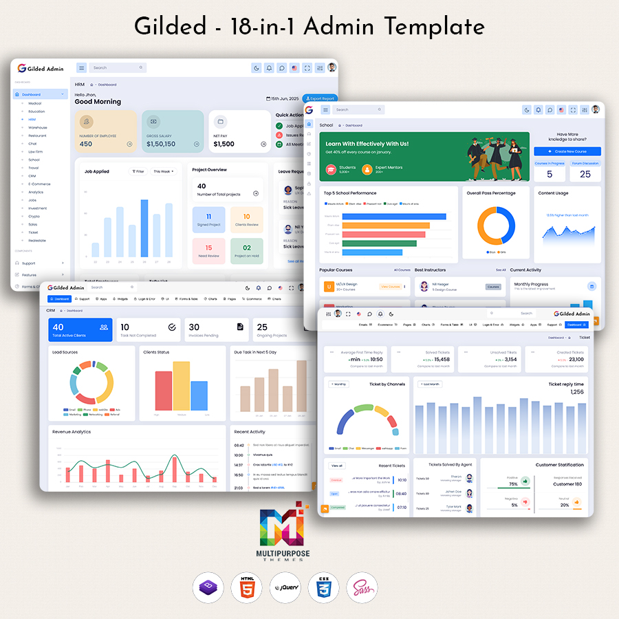 Admin Template