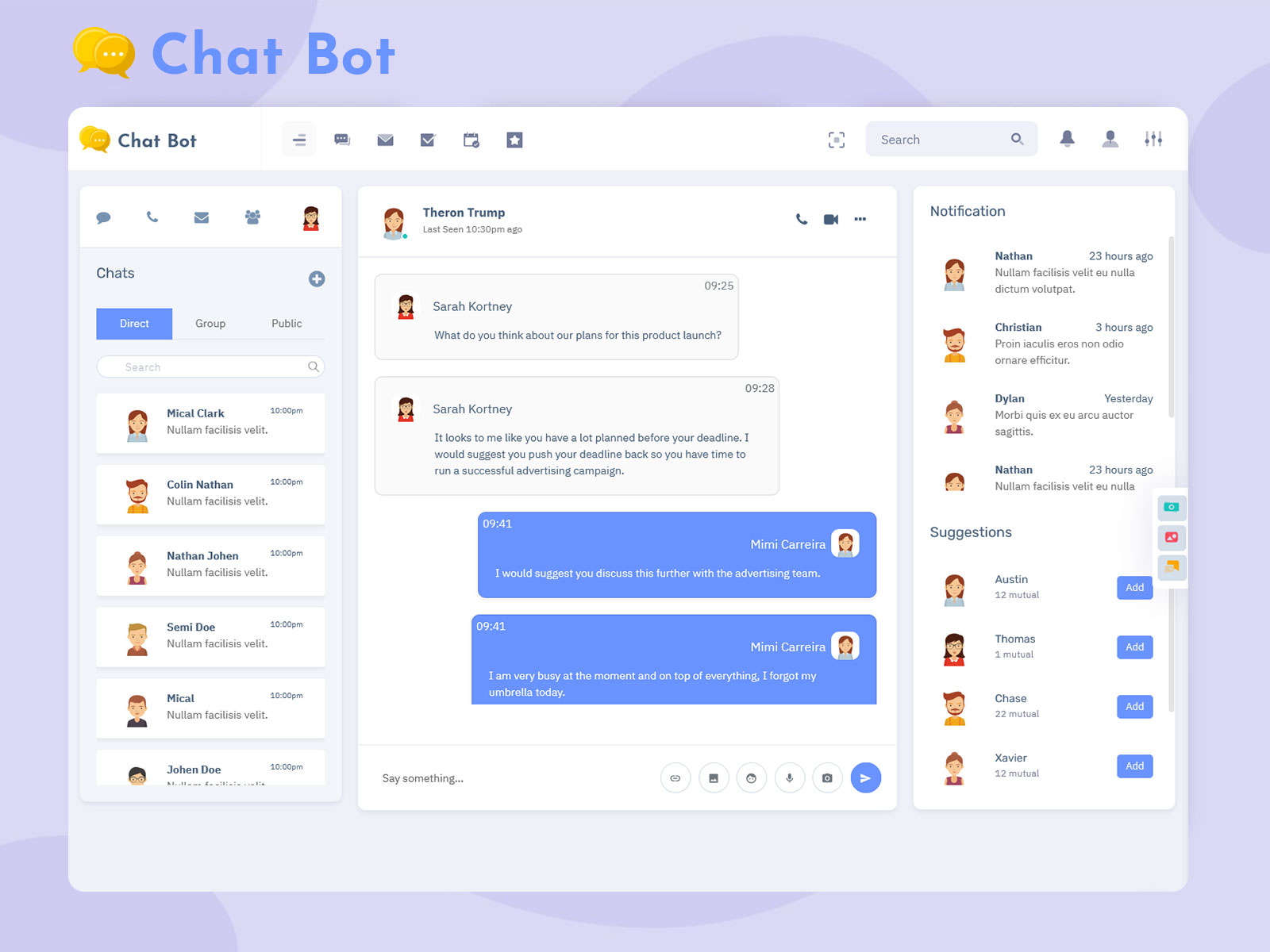 Chatbot Dashboard