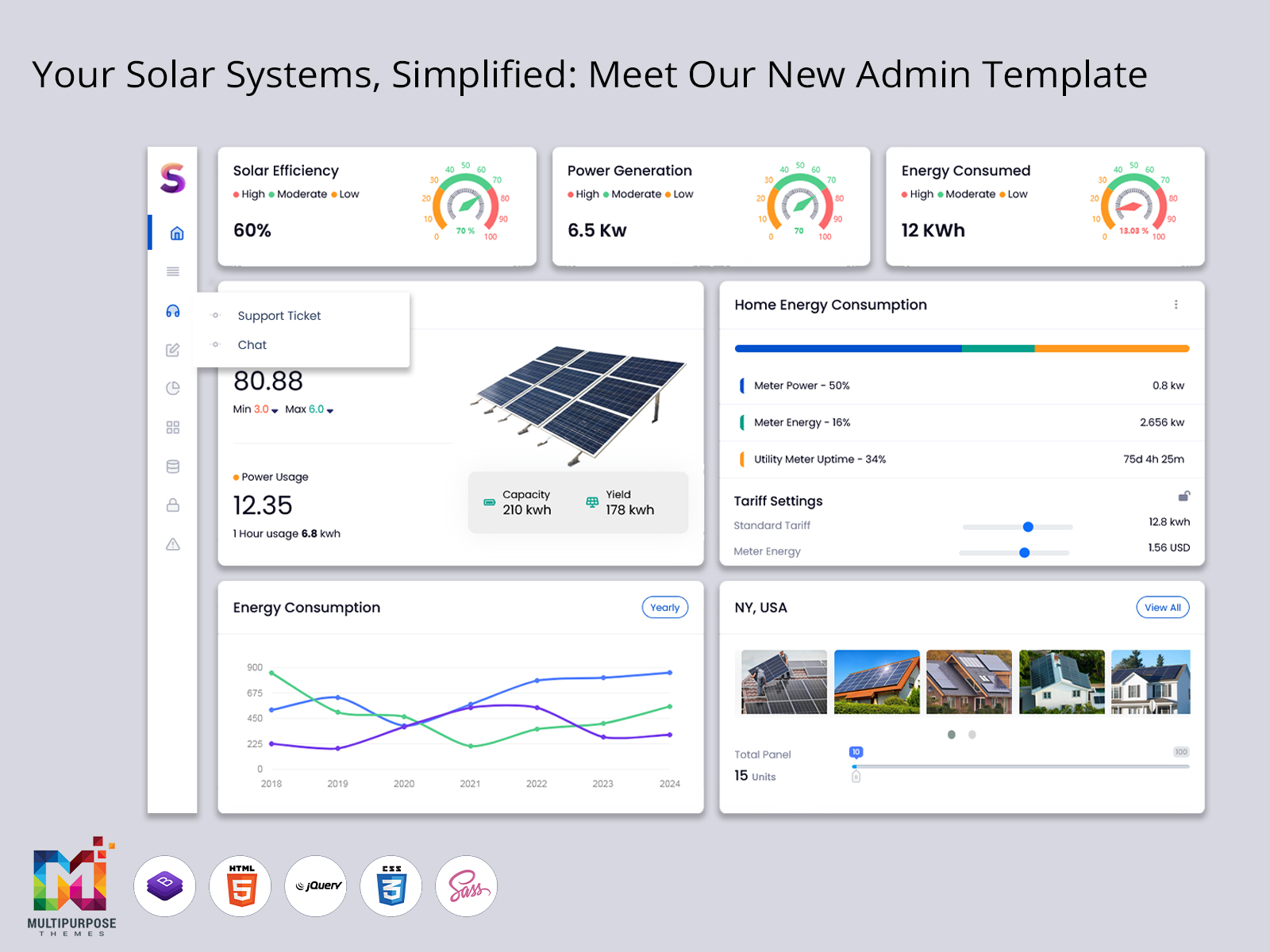 Solar Charging Dashboard
