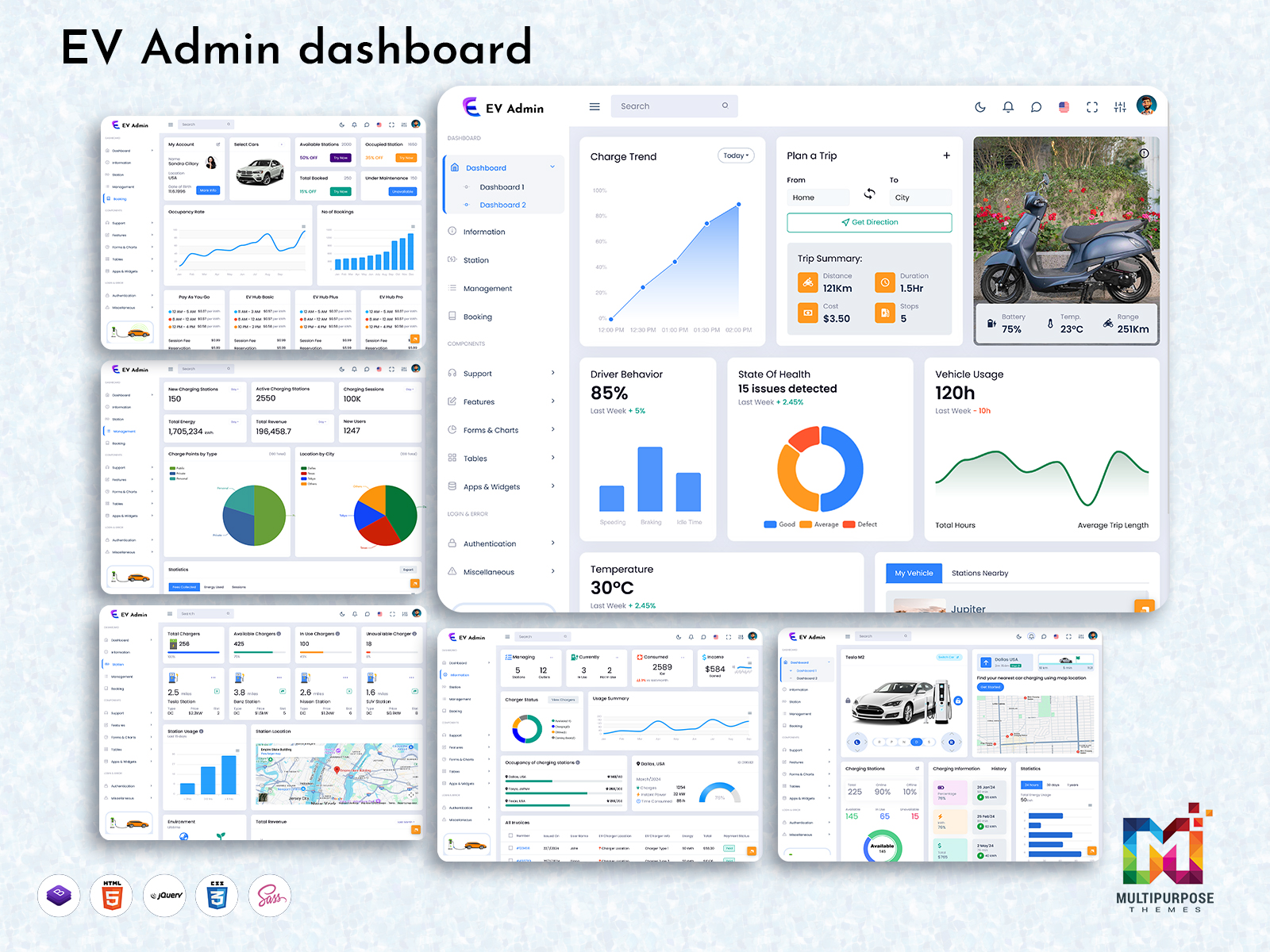 EV Charging Dashboard