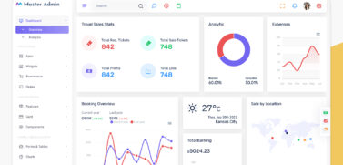 Travel Booking Dashboard