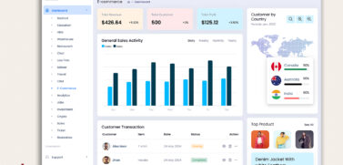 Ecommerce Admin Dashboard