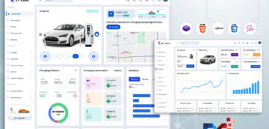Electric Vehicle Dashboard