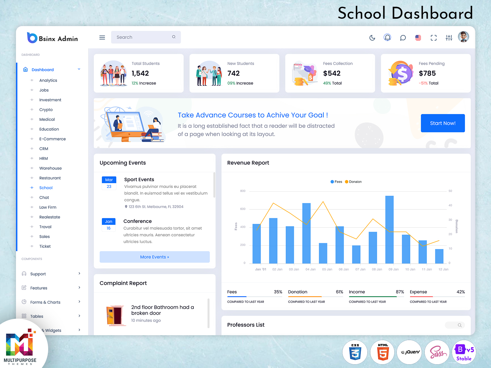 School Dashboard