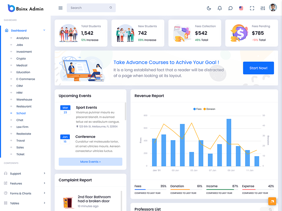 School Dashboard