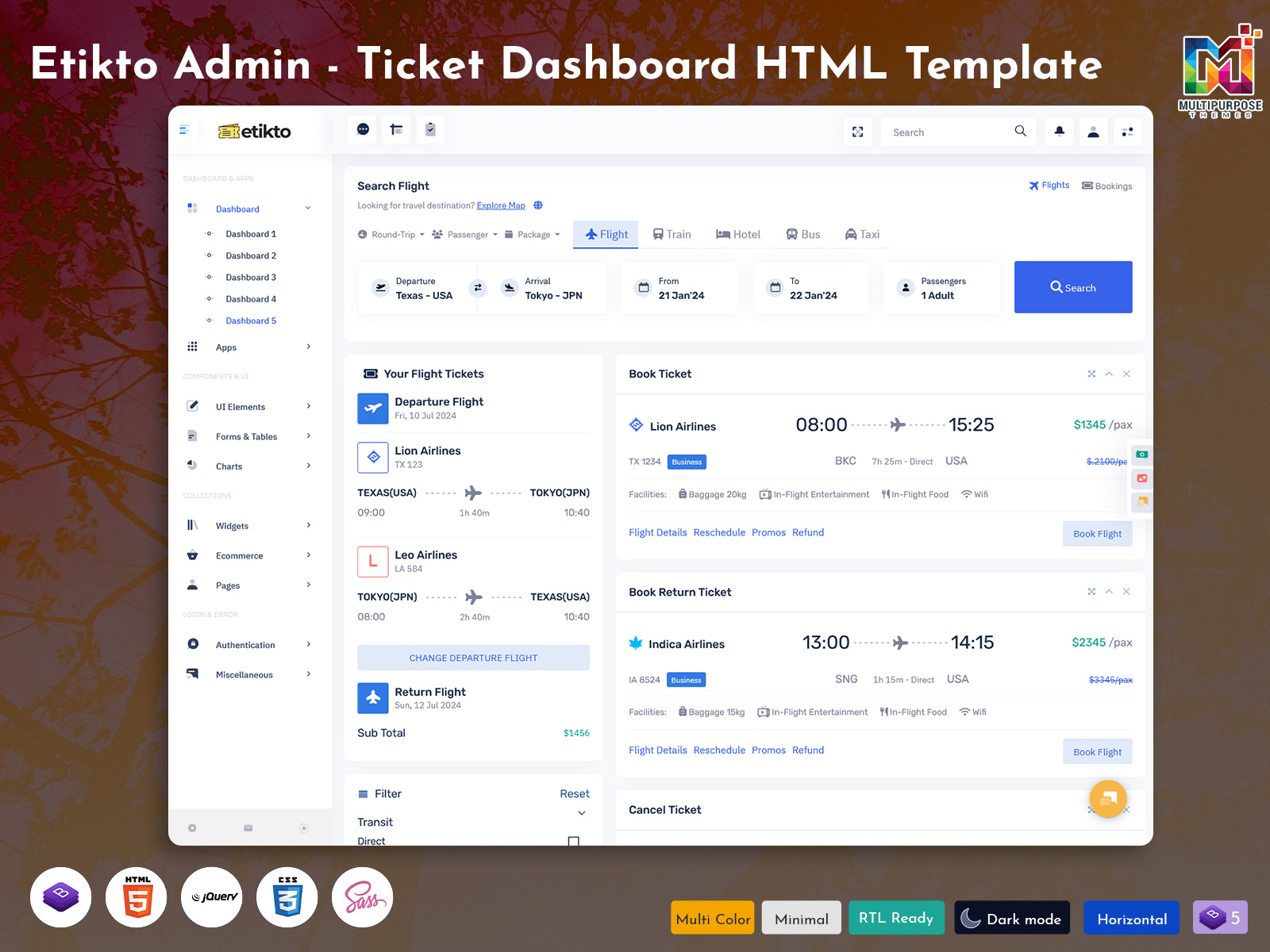 Ticket Dashboard