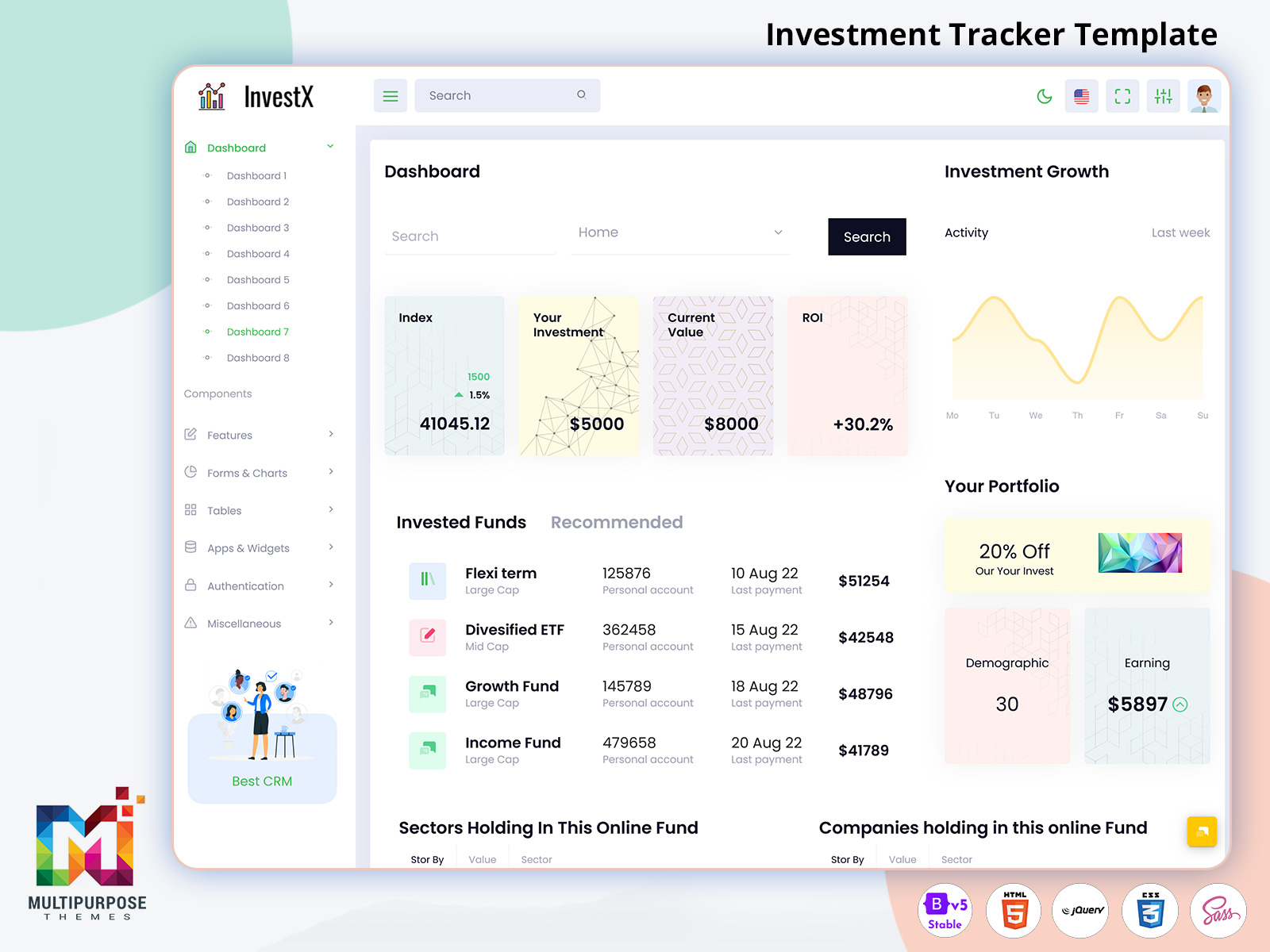 Investment Tracker Template