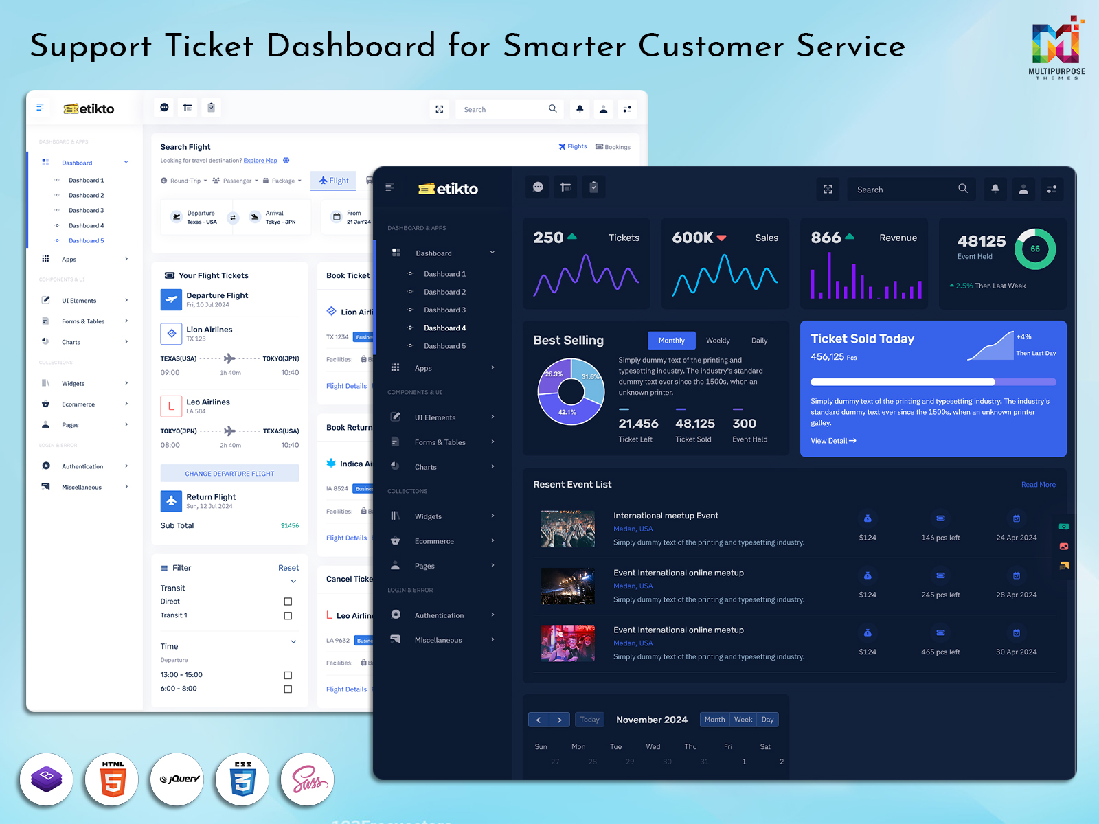 Ticket Dashboard