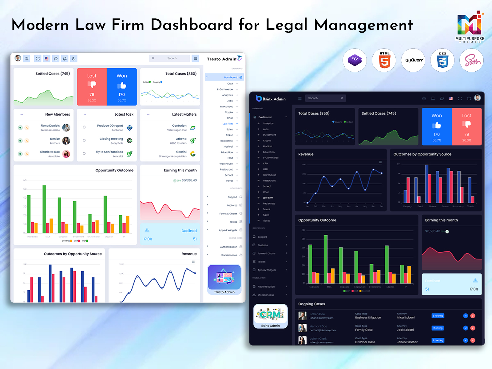 Law Firm Dashboard